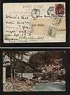Great Britain post card to France postage due 1905 nice markings 