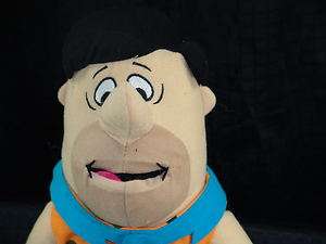 15 Plush Fred Flintstone Cartoon Caveman Stuffed Doll  
