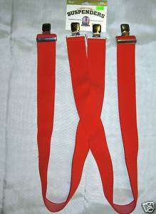 SUSPENDERS MEN 2 INCHES WIDE MADE in USA MANY COLORS  