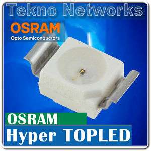 OSRAM   LS T776 632nm clear Hyper TOPLED red LEDs 50pcs  
