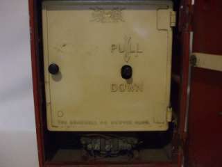 VINTAGE 1924 GAMEWELL FIRE ALARM BOX NICE  