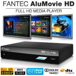 Fantec AluMovie FullHD Multimedia Player HDMI 1080p MKV 4250273414493 