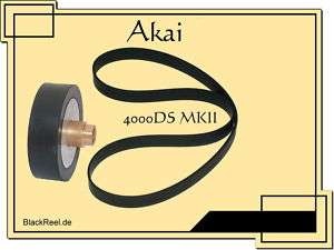 Akai 4000 DS MKII Service Kit 2 Tonband Tape Recorder  