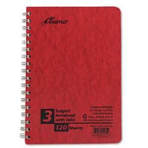  Ampad® Evidence® Small Notebooks NOTEBOOK,3TAB,9.5X6,AST 