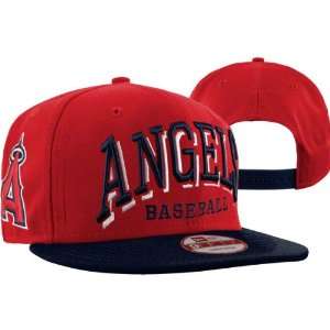  Los Angeles Angels of Anaheim 9FIFTY Color Block Snap Mark 