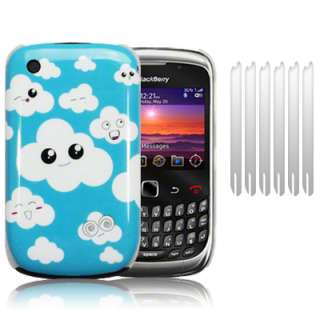 CLOUD 9 COVER FOR BLACKBERRY 9300 + 6 PC LCD GUARD  
