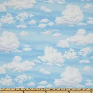  44 Wide Landscapes Sky Blue Fabric By The Yard Arts 