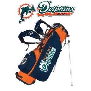  Miami Dolphins NFL Stand Golf Bag: Sports & Outdoors