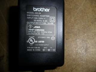Brother AD 24 Printer Switching Adapter Power Supply  