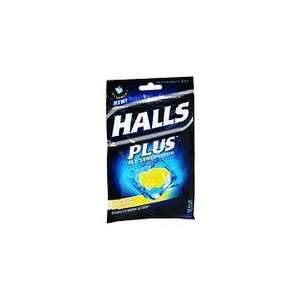  Halls Plus Icy Lemon 25 Count Bag