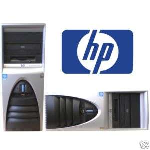 HP Computer Dual Core Xeon HT 2x2.8GHz Desktop Tower PC  