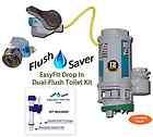 Easy Fit Dual Flush Toilet Conversion Kit w/Tank Filler