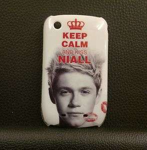   & KISS NIALL HORAN Fits Blackberry 8520 9300 Curve Back Cover Case
