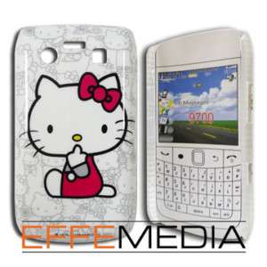 COVER IN PLASTICA HELLO KITTY PER BLACKBERRY 9700 BOLD  