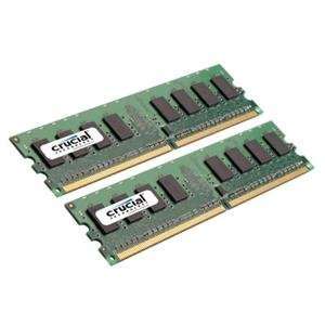  Crucial Technology, 4GB kit (2GBx2) 240 pin DIMM (Catalog 