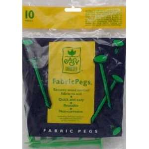  Bg/10 x 6 Easy Gardener Fabric Pegs (801)