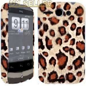 Hard Leopard Print Case for HTC Wildfire G8  