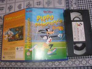 PIPPO OLIMPIONICO  VHS W.Disney VI 4019 RARA 1982  