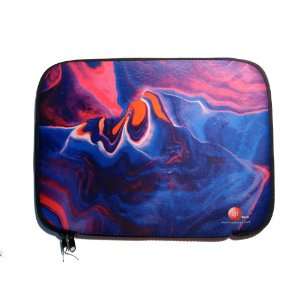  13 Abstract Art Laptop Sleeve Purple Mountain