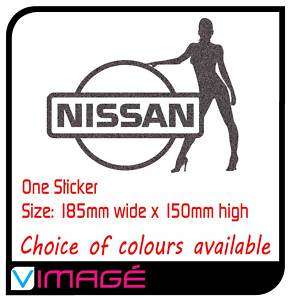 Nissan on Sexy Nissan Logo Badge Vinyl Sticker Decals Skyline Jdm
