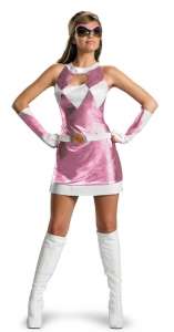 Pink Power Ranger Costume   Adult Costumes