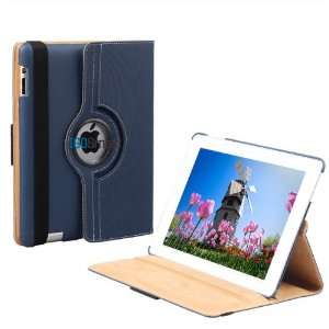  Cover Case for Apple New Ipad 3 Tablet (Blue)