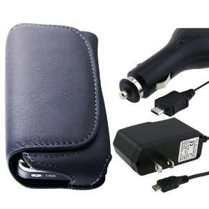  LG Xenon GR500 Leather Case + Home/Travel Charger 