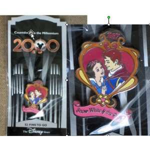  SNOW WHITE & PRINCE CHARMING (#53 in this series) PIN from 