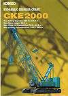 Kobelco CKE2000 Crawler Crane brochure 2001s