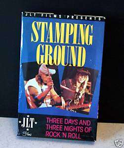 STAMPING GROUND 1972 VHS Holland Music Festival  