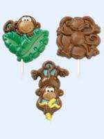 Wilton Monkey Large Lollipop Candy Mold Jungle Pals  