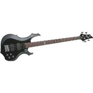   LTD Standard F104 Electric Bass Guitar (Black) Musical Instruments