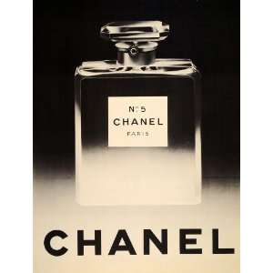  1966 Ad Chanel No. 5 Bottle French Perfume Parfum Paris 