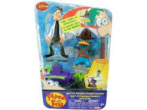   Pack Figures Agent P & Dr. Doofenshmirtz Parachute & Laserinator