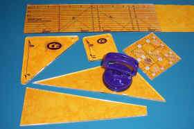  Gypsy Quilter # TGQ003, Makes Small Rulers SAFER 099043000535  