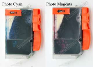 BCI 6 ink Cartridges for Canon iP8500n iX5000 BJC 3000 820 Photo 6 