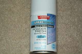 Champion Metered Air Freshener Powder Fresh Scent 3 can  