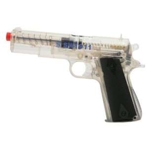 Soft Air Smith & Wesson 1911 Spring Powered Airsoft Pistol (Clear 