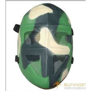  Airsoft Mask   Army Green