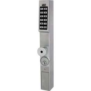  Alarm Lock Trilogy DL1250 Aluminum Narrow Stile Digital Keypad 