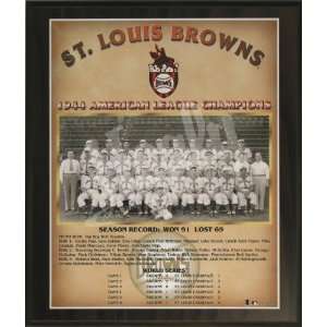  1944 St. Louis Browns Major League Baseball American League 