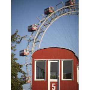 Giant Ferris Wheel, Prata Amusement Park, Vienna, Austria Photographic 