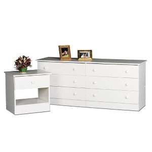 Target Mobile Site   White Nightstand and 6 Drawer Dresser