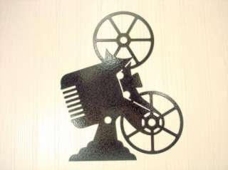 Metal Wall Art Decor Movie Projector Home Theater  
