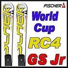10 11 Fischer WC RC4 GS Jr (Hole) Skis 150cm NEW 