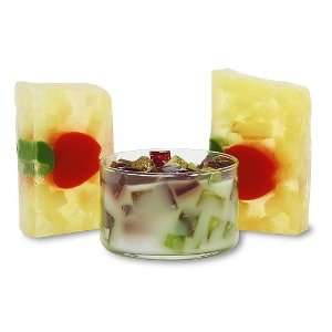  Primal Elements Color Bowl Candle and Soap Duo   Baked 