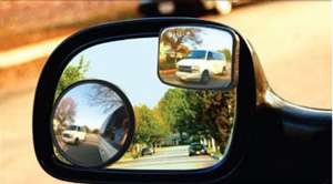   Mirrors reveals what your regular side view mirror wont, your BLIND