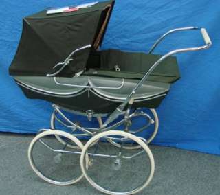 Vintage English Pram Milano Baby Coach Carriage Stroller Wilson 