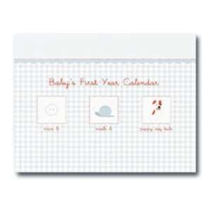    CR Gibson   Snips and Snails   Babys First Year Calendar Baby