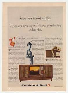 1967 Packard Bell CSW 804 Macao Tradewinds TV Stereo Ad  